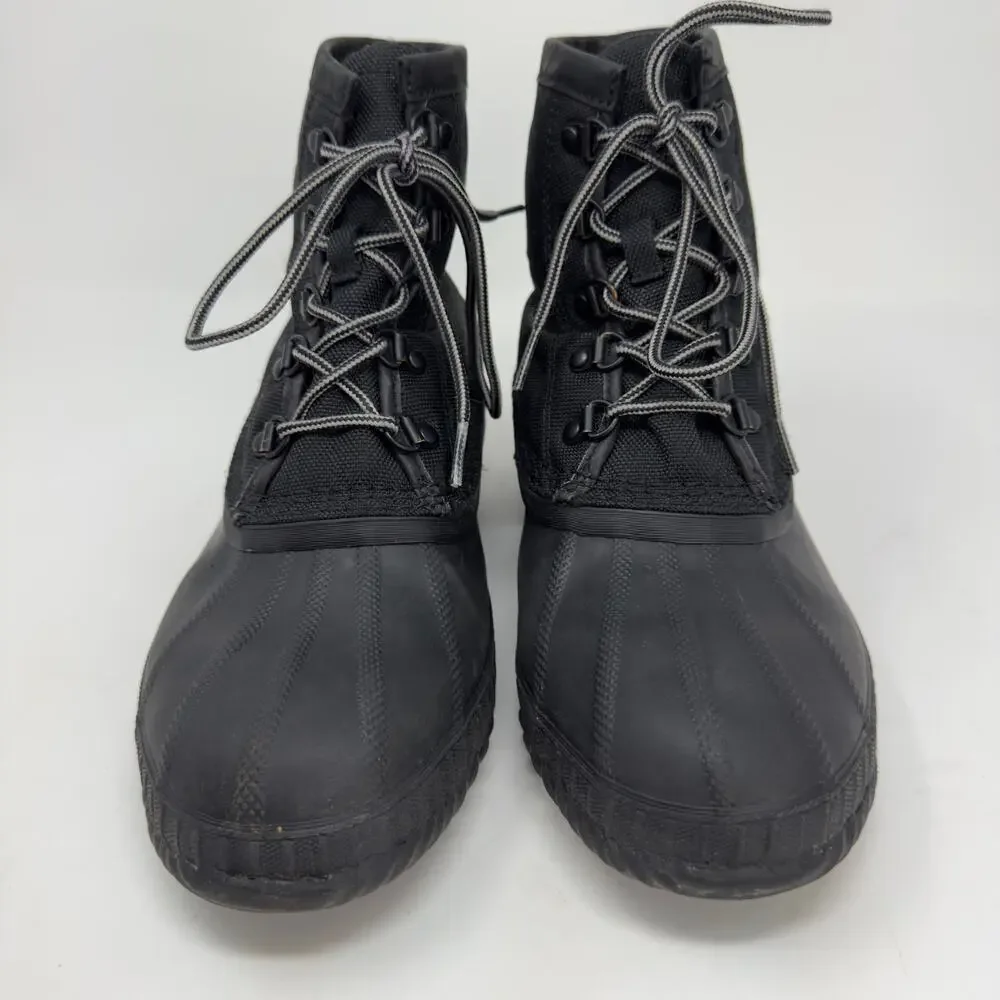 Sorel Cheyanne II Short Nylon Boot - Men's Black/Black US Size 8